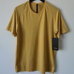 NWT LULULEMON OCNA/WHYL Yellow Metal Vent Tech SS 2.0 Top Shirt Men's XXL